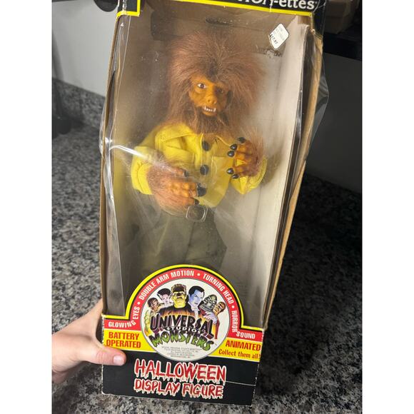 Vintage 1992 Telco Universal Monsters WOLFMAN Figure - Picture 3 of 7